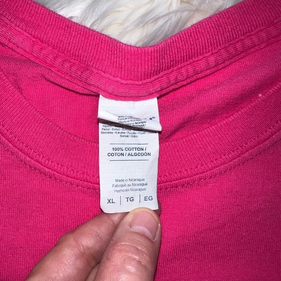 Gildan GCU Lopes Breast Cancer awareness Graphic T-shirt Mens size XL Pink - Picture 3 of 3